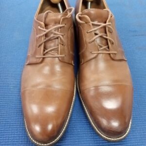 Classic Brown Leather Men's Dress Shoes